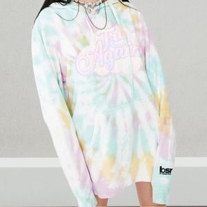 By Samii Ryan Try Again Tie Dye Hoodie
